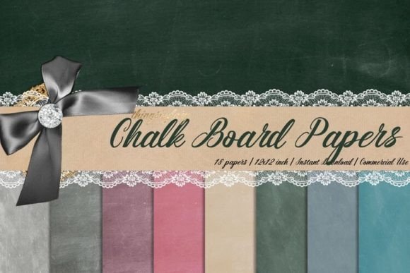 Download Chalkboard Texture Digital Papers - Digital papers Collection