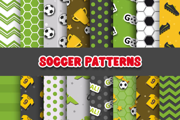 Download Soccer Digital Papers Patterns - Digital papers Collection