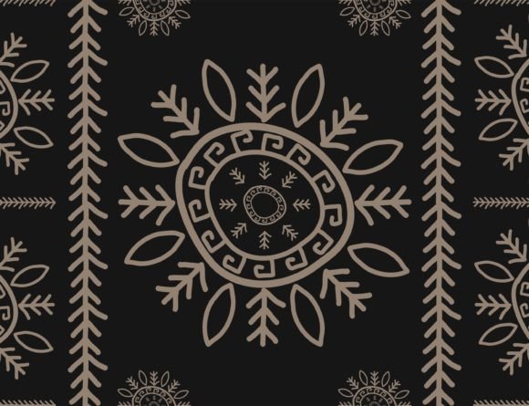 Download Abstract Ethnic Tribal Drawing Pattern - Ethnic tribal Collection