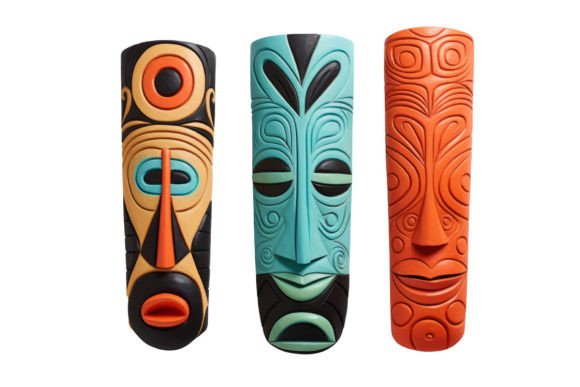 Download African Ethnic Tribal Ritual Face Masks - Ethnic tribal Collection