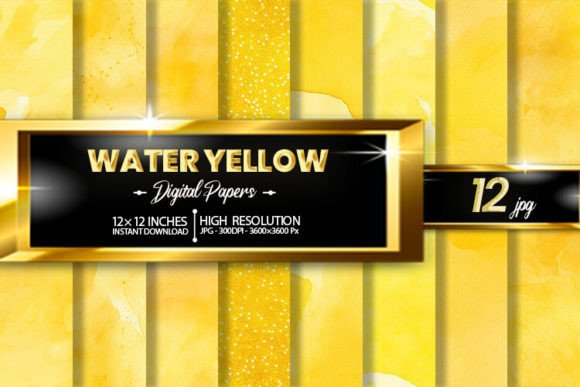 Download Water Yellow Digital Papers - Digital papers Collection
