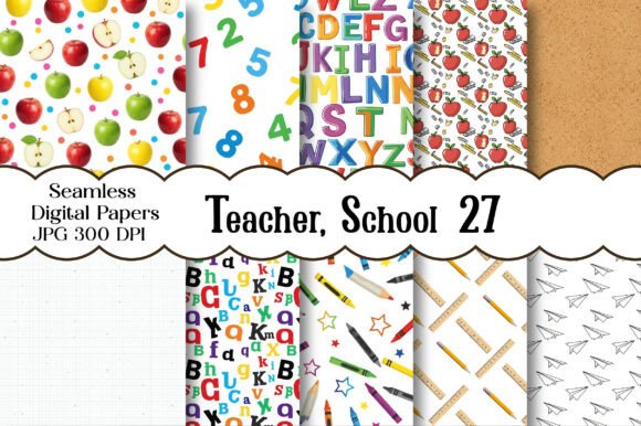 Download Teacher, School Digital Papers - Digital papers Collection