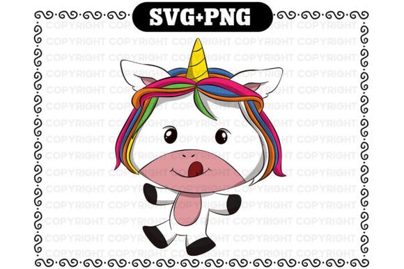 Download Cute Kawaii Unicorn Svg and Png - Unicorn svg Collection