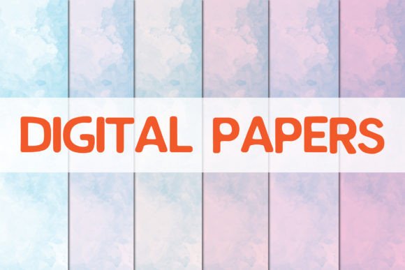 Download Watercolor Background Digital Papers - Digital papers Collection