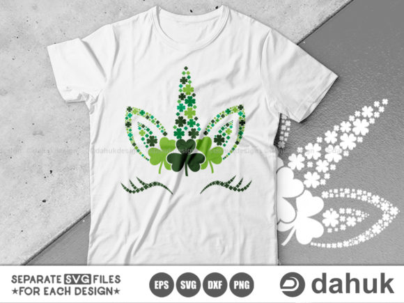 Download Shamrock Unicorn Svg, St. Patrick's Day - Premium Bundle