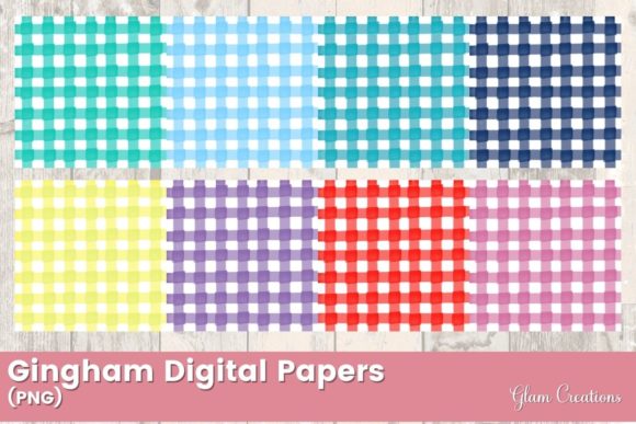Download Gingham Digital Papers - Digital papers Collection
