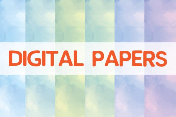 Download Watercolor Background Digital Papers - Digital papers Collection
