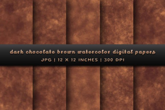 Download Dark Chocolate Brown Digital Papers - Digital papers Collection